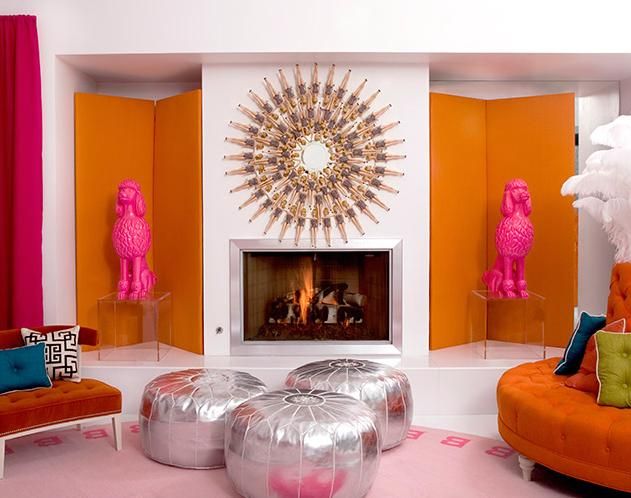 Bringing Vibrance to Your Space: Pink and Orange Living Room Ideas