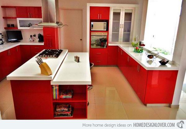 How to Incorporate Red and White in Your Kitchen Decor