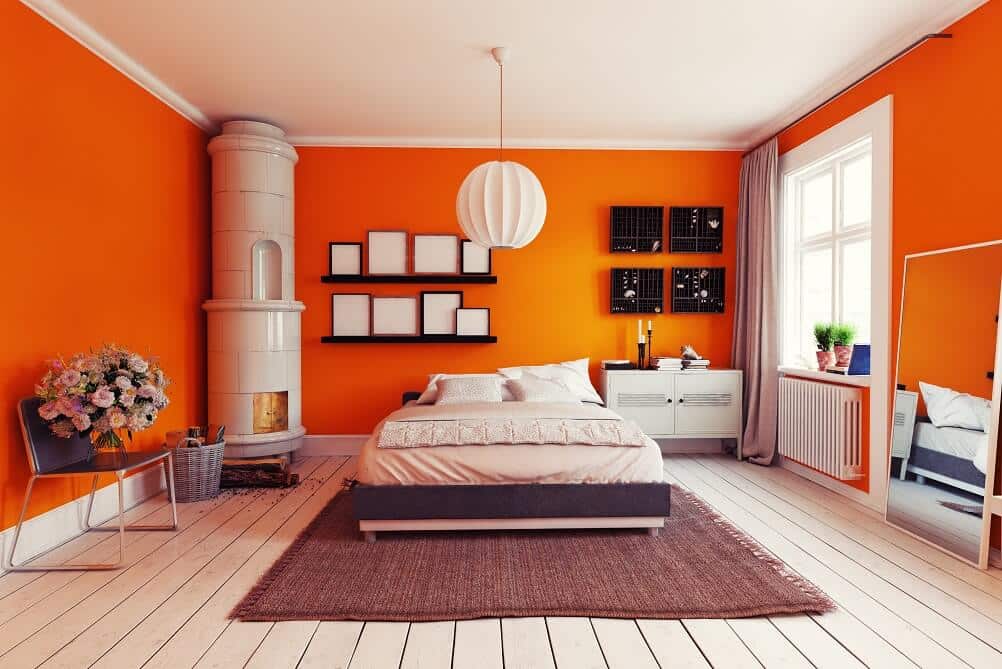 The Best Orange Paint Colors to Transform Your Home