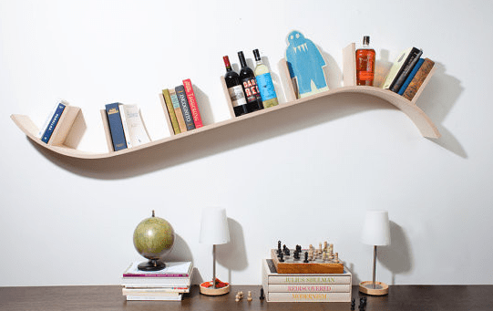 Curved Floating Shelves Elevate Your Space with Style