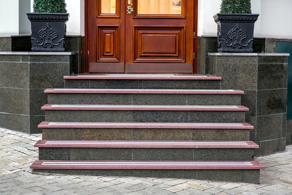 Elevate Your Entrance The Timeless Elegance of Front Door Granite Steps