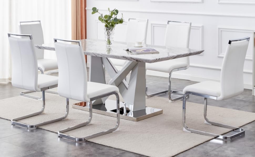 Every Thing You Need To know About white modern dining table