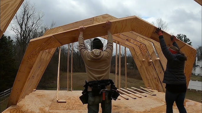 Roofing a Gambrel Shed Mastering the Craft