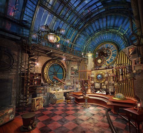 Unveiling the Charm A Journey into Steampunk Interior Decor