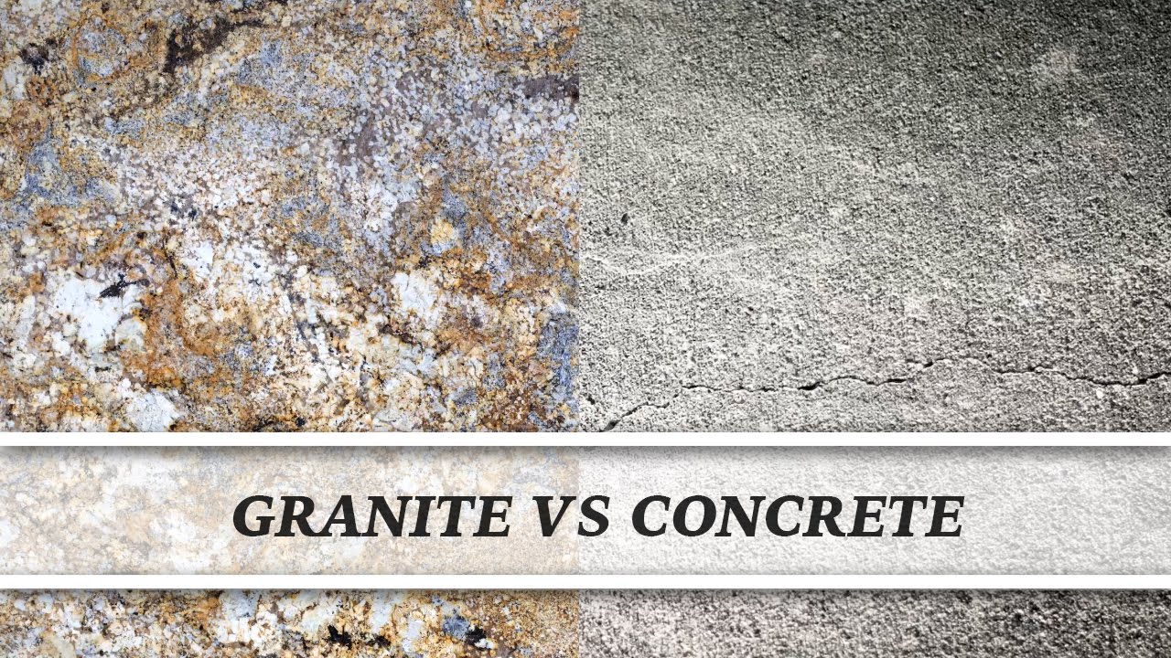 Exploring the Pros and Cons of Granite and Concrete
