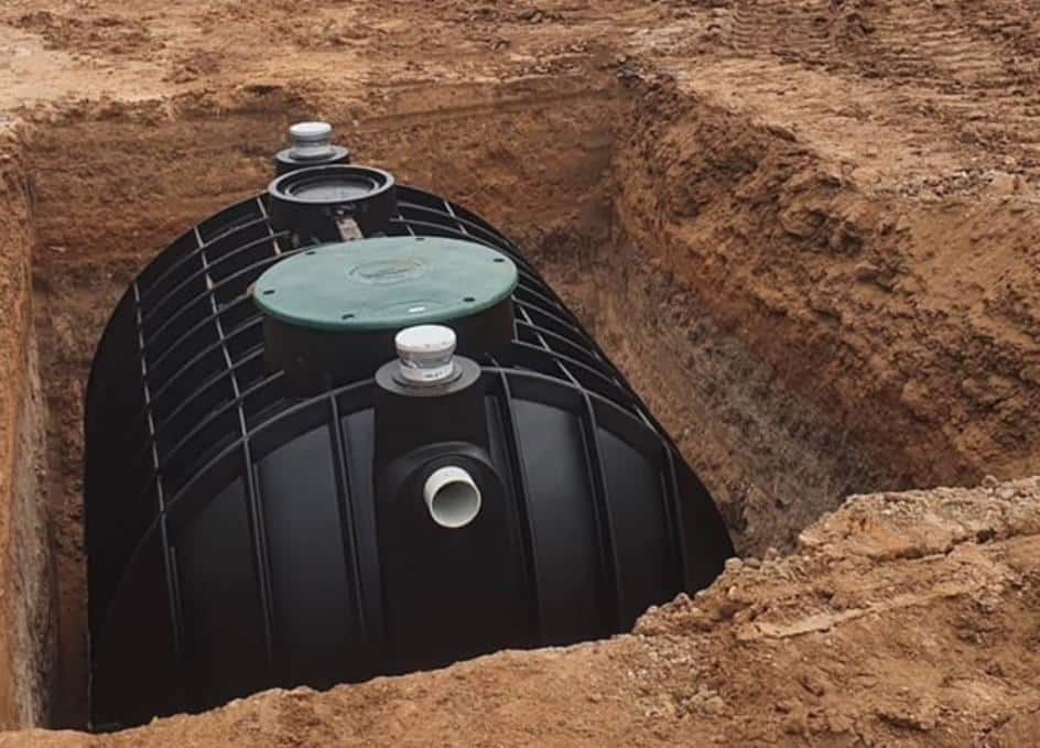 Holding and septic tanks