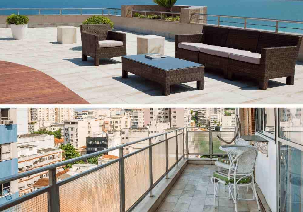 Understanding the Distinctions Terrace vs. Balcony